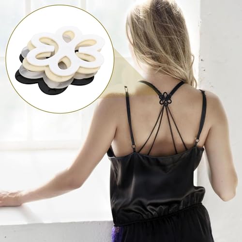 Image of DClub Razor Clips Bra Strap Clips Racer Back Conceal Straps Cleavage, Bra Strap clip holder hook, Anti Slip Bra strap holder