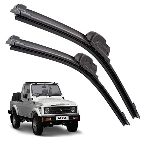 Image of Euro Care Windshield Car Wiper Blades Compatibility With Maruti Suzuki Gypsy - Set of 2Pc (D-12,P-12)