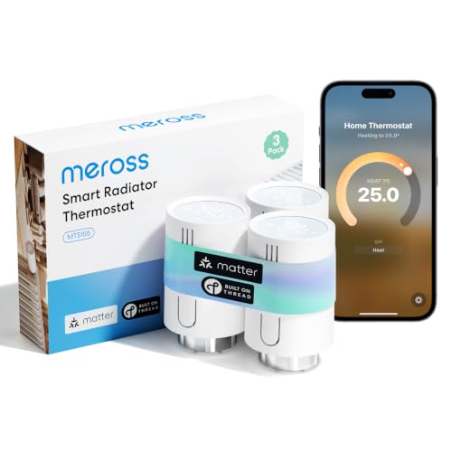Meross Smart Radiator Thermostat MTS155 (3er-Set)