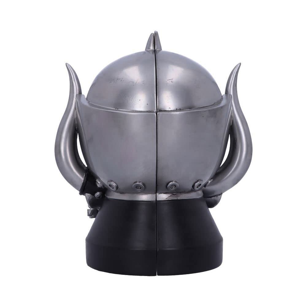 Nemesis Now Sujetalibros con Licencia Oficial de Motorhead Warpig, Plata, 18 cm