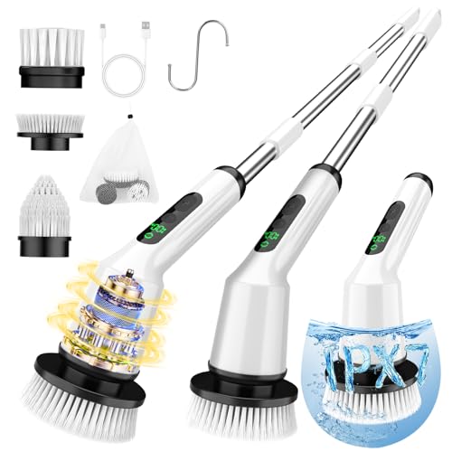 Electric Spin Scrubber for Cleaning Bathroom, Shower...