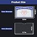 Sooez 10 Pack Social Security Card Protector, 24 Mil Thick Card Protector Sleeves, Protective Credit Card Sleeve, Clear Card Sleeves, Perfect Fit for Social Security, Medicare, Credit, Business Card