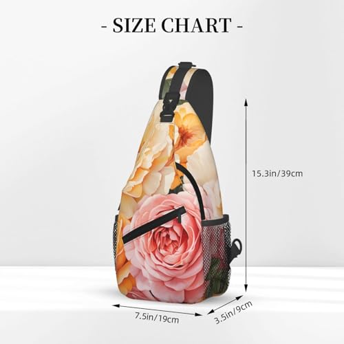 Morrales de Crossbody con patrón Floral Moon Flower miniatura 3