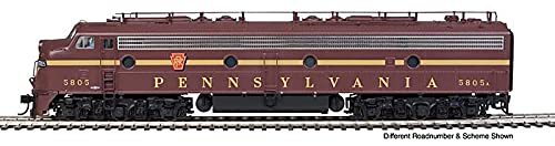 Walthers Mainline 920-49906 HO Scale EMD E8A - Standard DC - Pennsylvania Railroad Class EP-22#5704A (Tuscan, Single-Stripe)