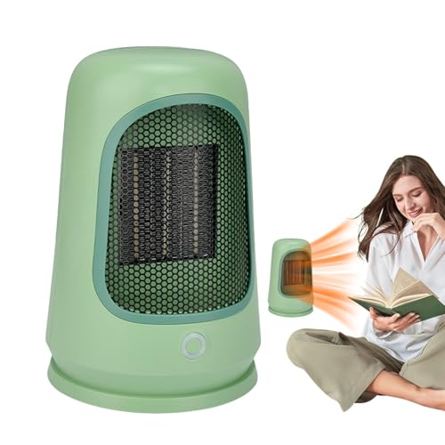 Oseczmut Calefacciones para uso interior, ventilador de calefacción | Calefacción eléctrica portátil - Calefacción de espacio de cerámica para oficina de dormitorio, calefacción personal de oficina