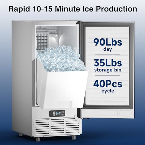 Commercial ice maker machine