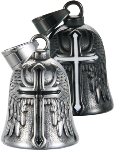 Image of Motorcycle Bell Guardian Angel Gremlin Lucky Charm Gift For Riders