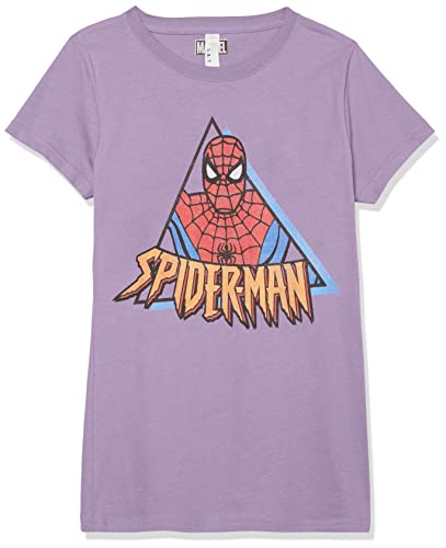 Marvel Girl's Spiderman Triangle T-Shirt
