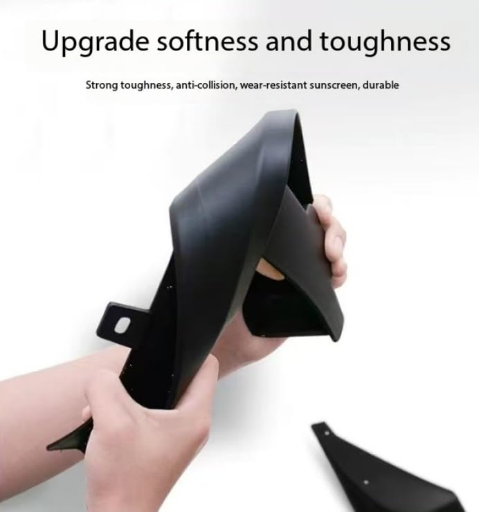 UJNVDXZE 4 Pezzi Auto Parafanghi Paraspruzzi Per Suzuki Swift 2023 2024,Anteriore Posteriore Paraspruzzi Protezione AntiGraffio Impermeabili Styling Accessori