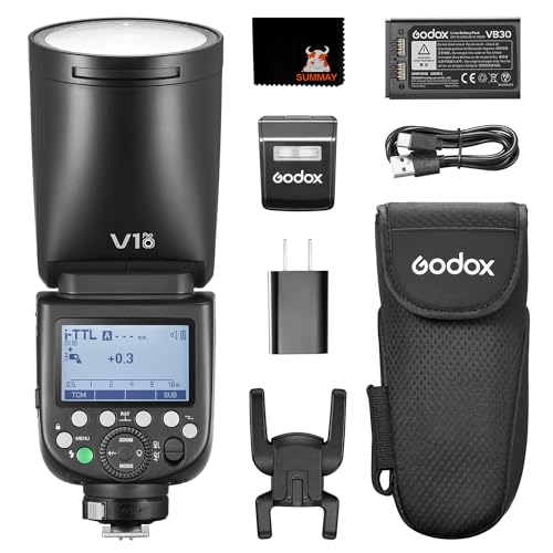 Amazon | Godox V1 V1Pro O フラッシュキット オリンパス パナソニック