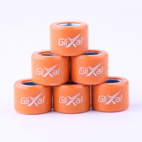 Image of Glixal 20X15mm High Performance Racing Variator Roller Weights Set For Honda PCX 125 150 Polaris RZR 200 SYM SUZUKI KYMCO VESPA Scooter Quads ATV UTV (13 Gram)