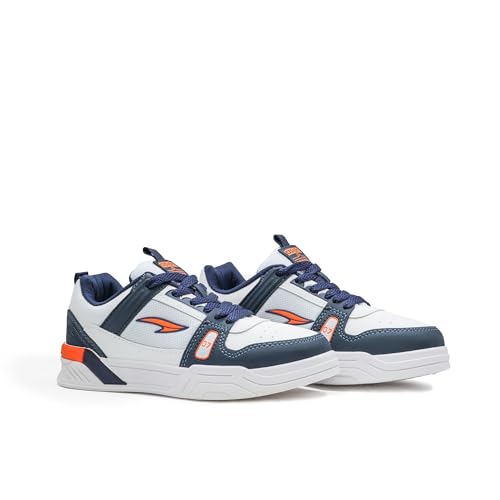 Image of ASIAN Men CHICAGO-01 Stylish Casual Mid Top Sneakers and Trendy Shoes with Laces for Men & Boys | Perfect for Wearing to Outings, and Comfortable All-Day Use, Stylish and Durable