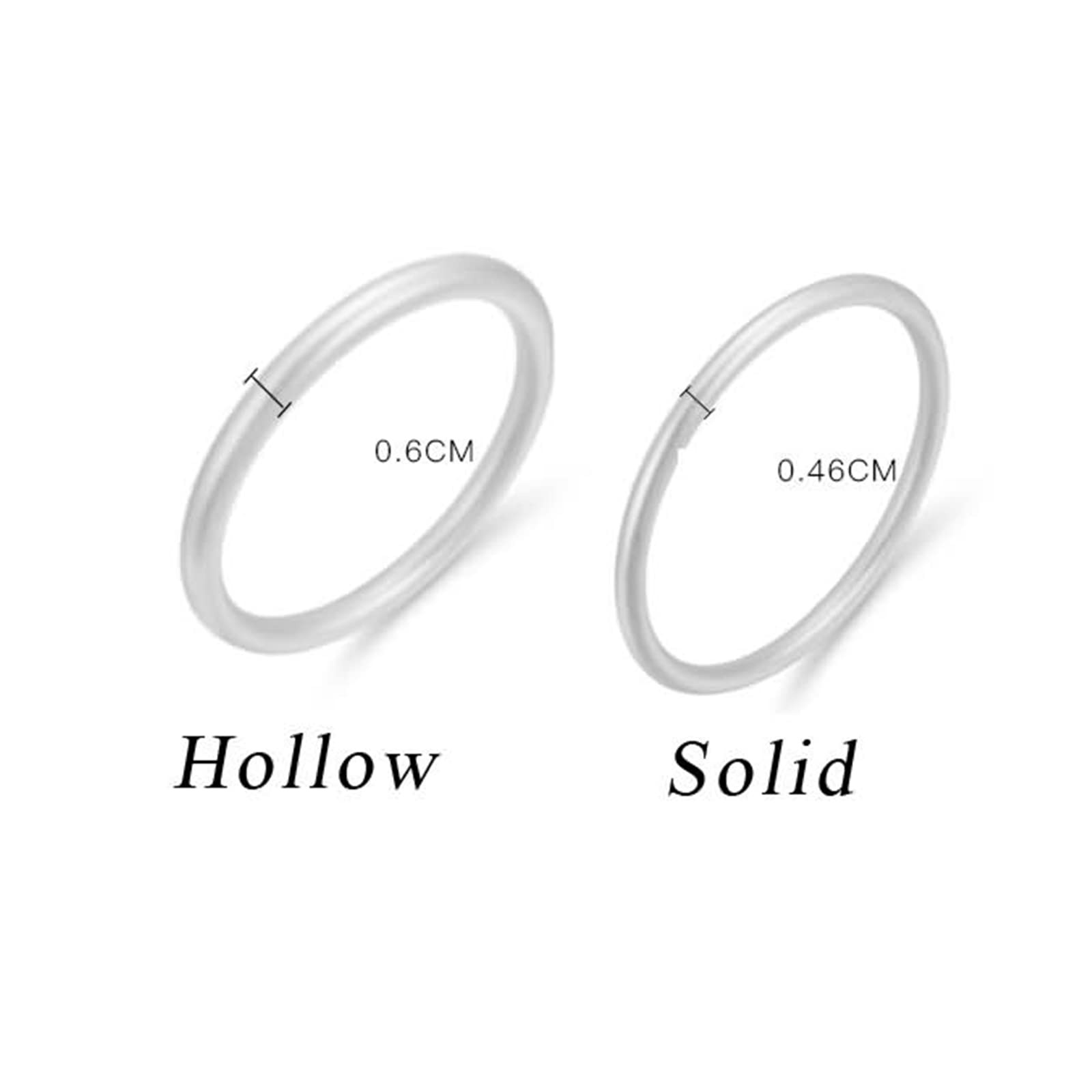 KnSam Bracciale da donna in argento Sterling 990, lucidato a maglie