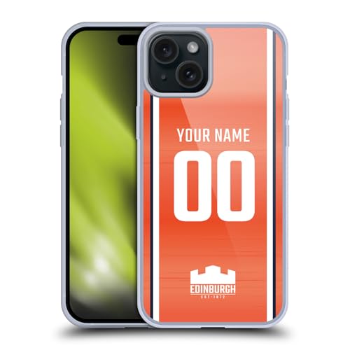 Coque iPhone 15 Plus personnalisée Edinburgh Rugby anti-rayures