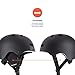 Retrospec Traverse H1 Ski & Snowboard Helmet, Convertible to Bike/Skate, Matte Black, Medium (55-59cm)