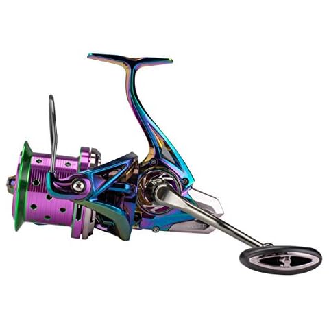 Diwa Spinning Angelrollen 60 LBS Max Drag Power Edelstahl BB Metal Body 8000 10000 12000 Spool Series Süßwasser Salzwasser Big Game Surf Ultra Smooth Spinnrolle Cover