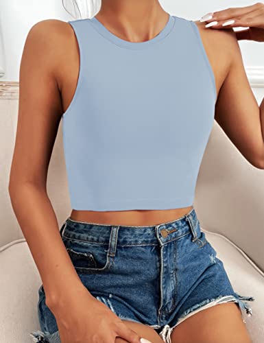 Image of Natural Feelings Nudi Sports Bras for Women Removable Padded Yoga Tank Tops Sleeveless Fitness Workout Crop Tops