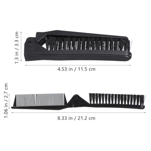 MAGICLULU Cepillo Plegable y Peine Dual para Viaje miniatura 5