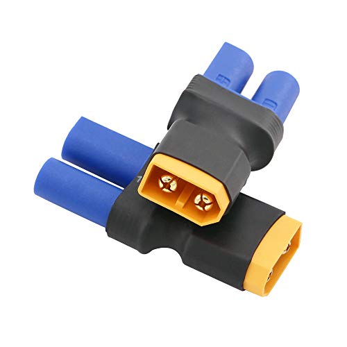 4 conectores adaptadores EC5 hembra a XT60 macho BDHI miniatura 6