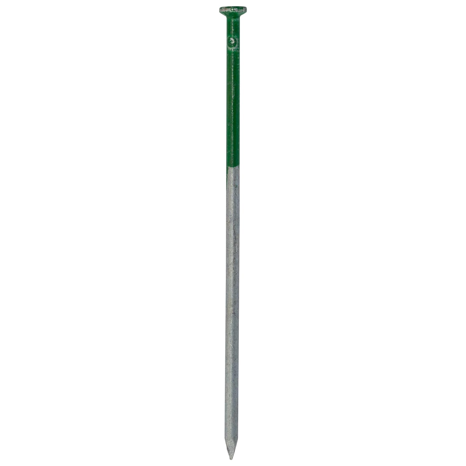 Woodside Half Green Heavy Duty Artificial Grass Nails – 50 Pack, Galvanised Steel for Installation of Fake Lawn, Landscape Netting etc, 4.5mm x 150mm & 6mm x 150mm
