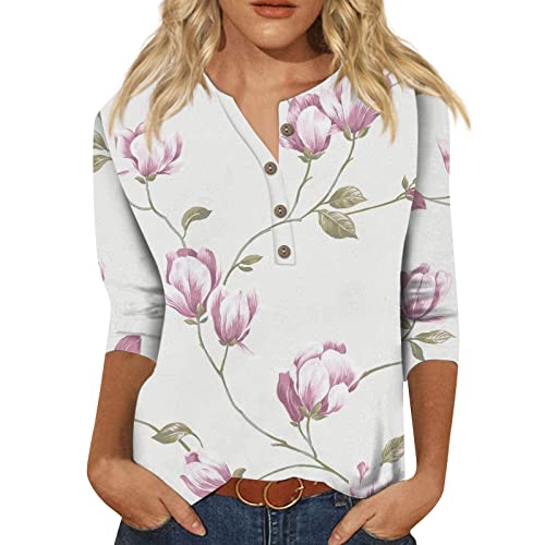 LSAltd Kleid Damen Lange Leinenkleid Langarm Sommer Mit Knopfleiste Kurzar...