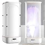 【Vapeur instantanée en 3 étapes】 : Ce sèche-linge électrique simplifie le repassage ! Ajoutez de l'eau, fermez la fermeture éclair, appuyez sur « démarrer » et obtenez de la vapeur en 30 secondes. Aucun effort manuel requis, même for les vêtements pliés. C'est votre allié idéal for les vêtements mouillés à 7 h du matin.