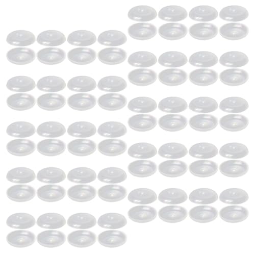 Lurrose Protectores de Goteo para Velas 100 Unidades Bandejas de Papel para Velas de Servicio Conmemorativo en Iglesias y Fiestas Navideñas
