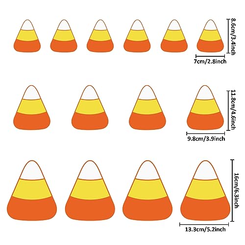 Whaline W10019 14Pcs Halloween Refrigerator Magnets Candy Corn Decorative Fridge Magnetic Stickers Happy Halloween Garage Magnet thumb #1