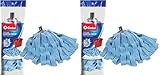 O-Cedar Microfiber Cloth Mop Refill, Blue (Pack of 2)