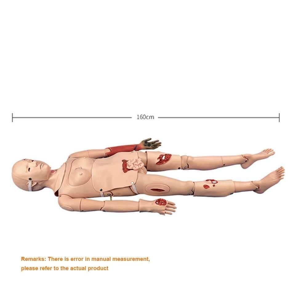 Anatomiemodell, Multifunktionale Erste-Hilfe-Trauma-Pflegepuppe mit Trauma-Modul