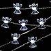 IMPRESS LIFE Christmas LED String Lights, Angel Cherubim 10 ft Copper Wire 40 LEDs with Remote for Christmas, Thanksgiving, Birthday, Wedding, Covered Outdoor, Indoor Parties & Home Decorations Ideas