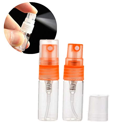 Preisvergleich Produktbild KANKOO Parfüm Zerstäuber Nachfüllbar Zerstäuber Leere Sprühflasche Parfüm Sprühflasche Nachfüllbare Parfümflasche Mehrweg-Sprühflasche Parfümzerstäuber 3ml