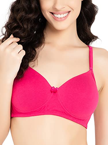 Image of Clovia Women's Polyamide Padded Non-Wired Full Coverage Multiway T-Shirt Bra