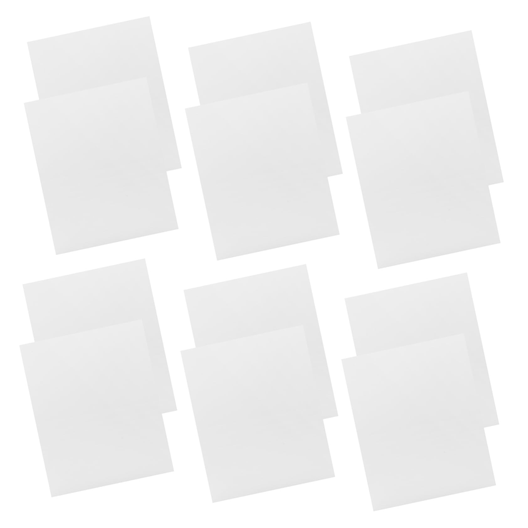 60feuilles Étiquettes Autocollantes Imprimables De Papier Étiquettes Transparentes Adhésives Multi-usages Pour Maison Et Bureau Faciles à Scanner Et Personnalisables
