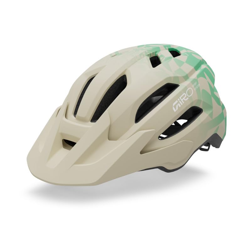 Giro - Fixture Mips II Cascos - Adulto Unisex - Equipo de protección, Casco de bicicleta, Casco de recreo, Casco de ciclismo recreativo, Gris mate / Verde , UA