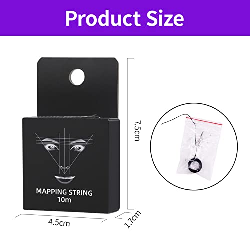 Image of MAYCREATE Mapping String Eyebrow Tool Microblading Pre-Inked Thread