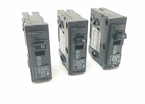 Image of Siemens Q115 3PK Circuit Breaker (Pack of 3)