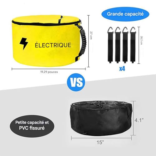 Almacenamiento de manguera para camping-car y cables eléctricos 6