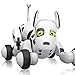 ADLIN Electrónica for mascotas, perro de juguete del robot, de función tienen de Seguimiento, cantar y perro Electronic Dance mascota robot juguete inteligente Niños Interactivo Caminar cachorro de so