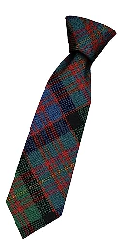 Cravate en laine pour garçon confortable ne glisse pas tartan Carnegie