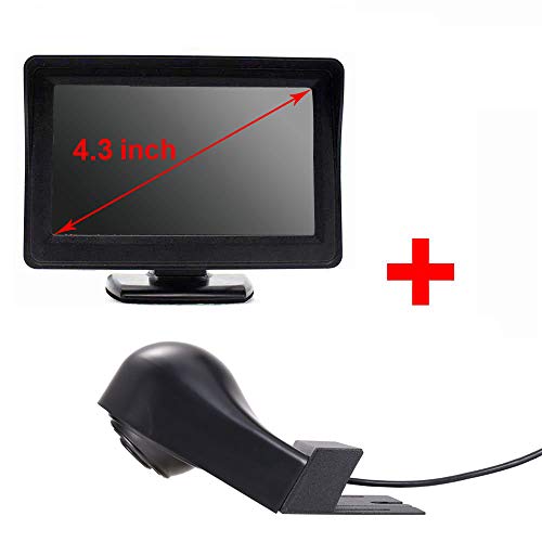 HD 170° Auto Brake Light Roof Rear View Reversing Backup Camera Parking Aids System with Angle Adjustable Compatible with Mercedes Benz viano Vito W639 V6 van Transporter 3 Bremslicht/Brake light - Image 2