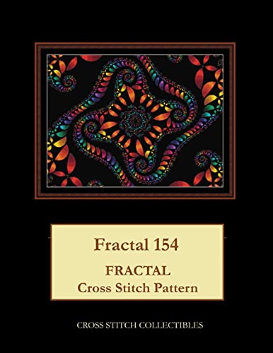 Fractal 154: Fractal Cross Stitch Pattern
