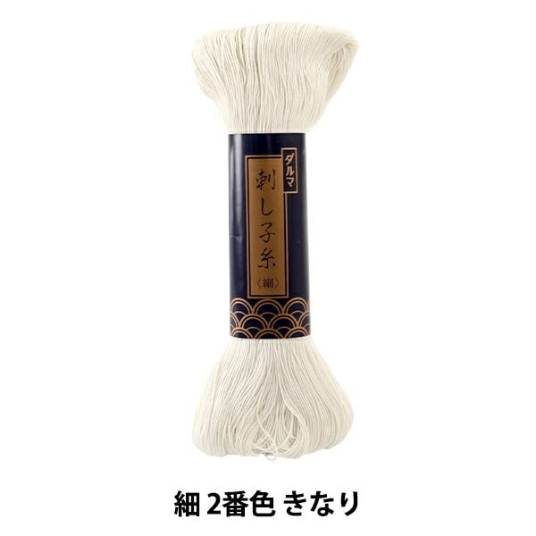 Image of Yokota Sashiko thread fine 170m col.2 Unbleached