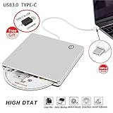 Systemanforderungen: Das externe optische Laufwerk funktioniert mit Windows 98/SE/ME/2000/ XP/Vista/Windows10/8/7, allen Versionen von MAC OS. Speziell für Apple Samsung, Asus, HP, Dell, Sony, Acer und andere MacBooks, Ultrabooks, Netbooks oder Laptops ohne Laufwerk-Hardware, aber mit USB-C oder USB-Schnittstelle.