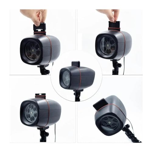 Lampe de projection du Père Noël pour décorations extérieures - 5