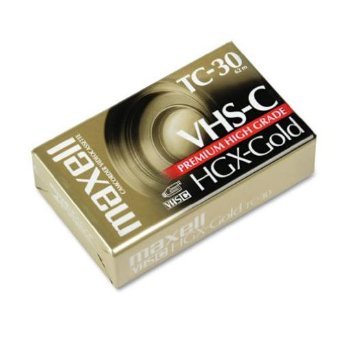 Maxell HGX-GOLD TC-30 Premium High Grade Video Cassette 3 Pack