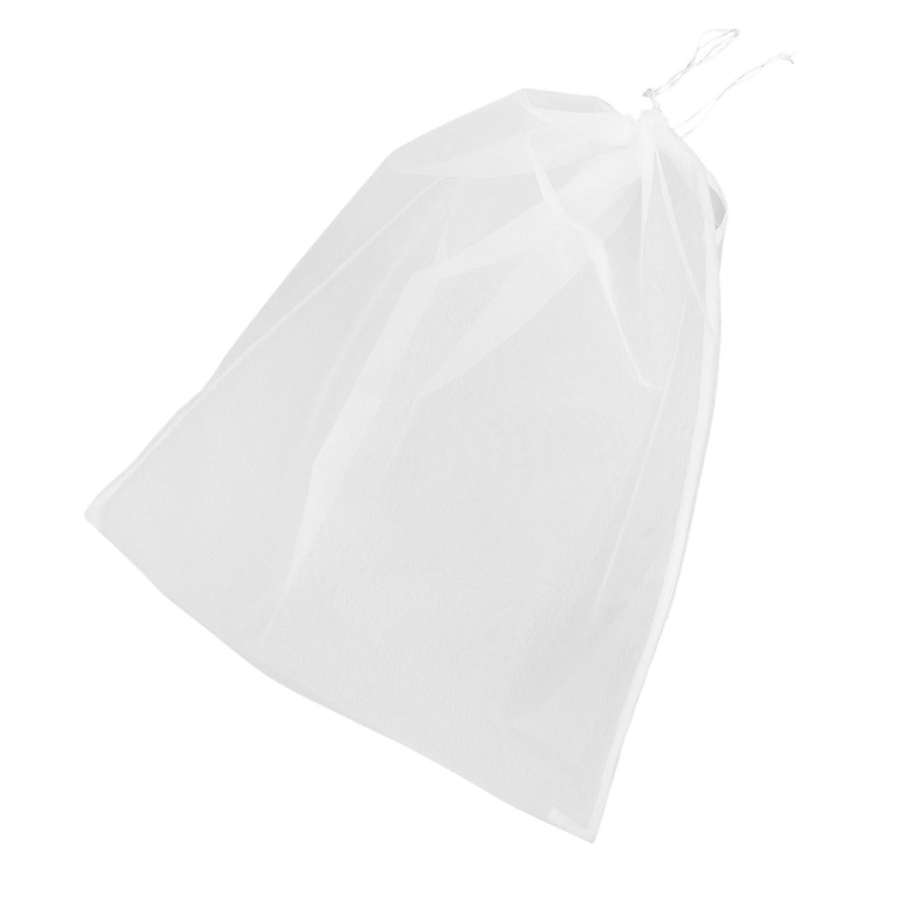 PartyKindom 3pcs Reusable Wine Brewing Filter Bag Mesh Strainer for Juice Nut Easy to Clean Design for Multiple Uses