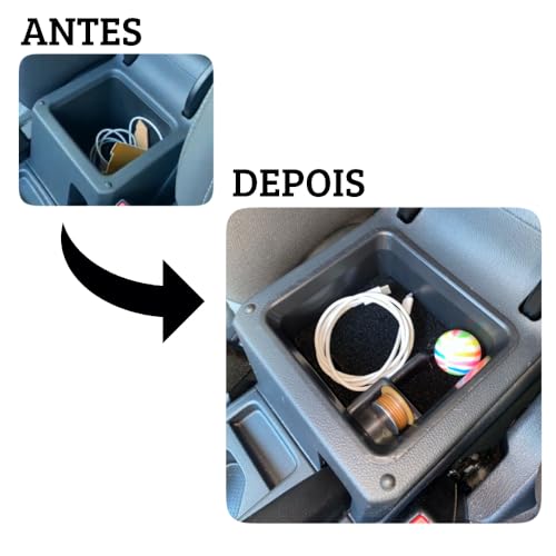 Acessório Organizador Porta Treco Compatível com Hyundai Creta até 2021