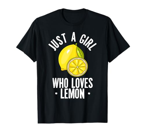 Lemon Girl Lemo Funny Lemon Girlfriend Lemon Gifts T-Shirt