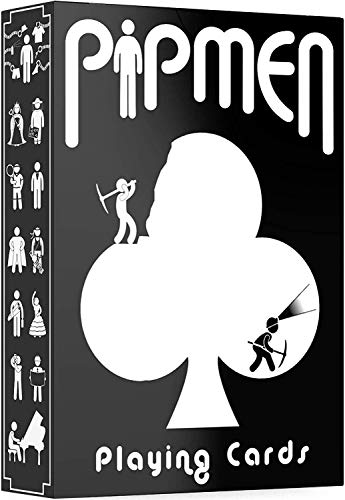 Preisvergleich Produktbild Elephant Playing Cards EINZIGARTIGE PIPMEN Spielkarten, hochwertiges Kartendeck, toll als Zauberkarten & Pokerkarten, originelles Kartenspiel für Kinder & Erwachsene, Kartensatz in Standardgröße